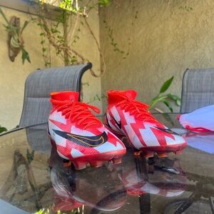 CR7 Mercriual “Chile Red” Cleats